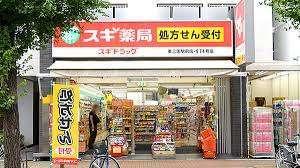 スギ薬局三国駅前店：166m