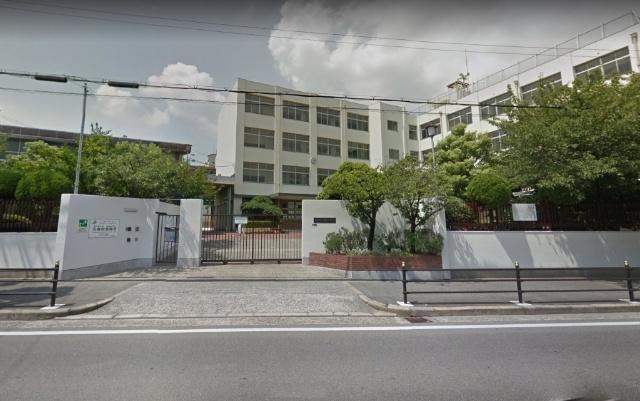 大阪市立佃西小学校：580m