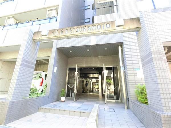 きれいに手入れされたエントランス