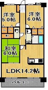 ルイシャトレ塚本駅前 間取り図画像