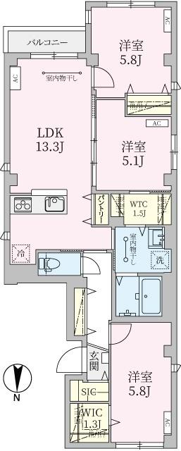  間取り図写真