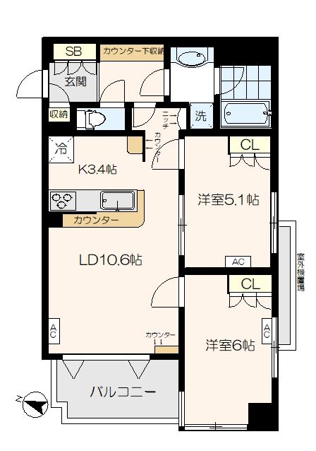  間取り図写真