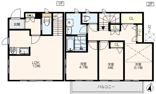  間取り図写真