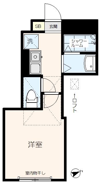 コンフォルタ桜台（203） 間取り図画像