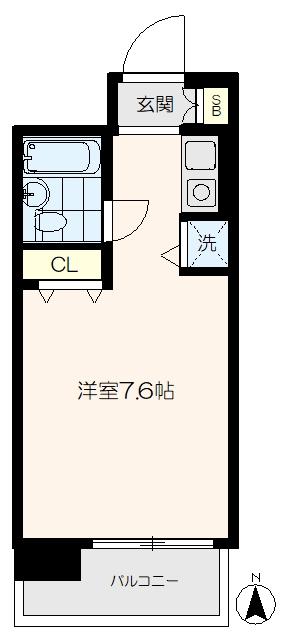 アクシルコート桜台（307） 間取り図画像
