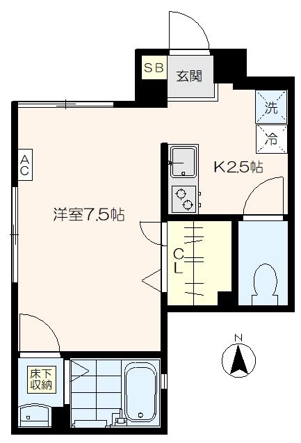 レフィナード（101） 間取り図画像