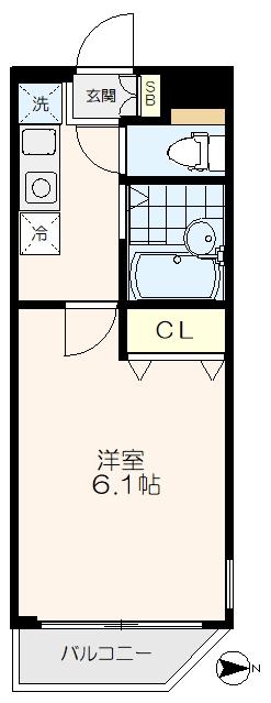 フェリーチェ豊玉中壱番館（209） 間取り図画像