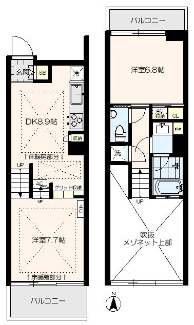 間取り図写真