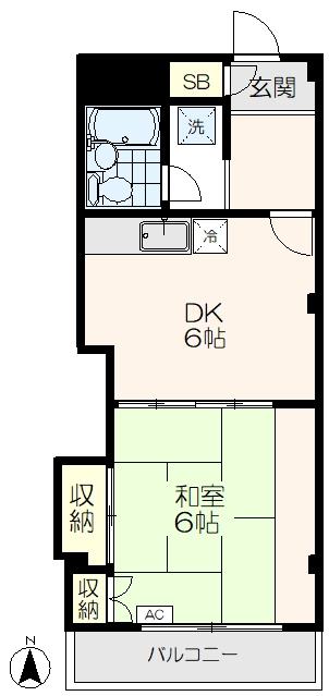 メゾン豊玉（103） 間取り図画像