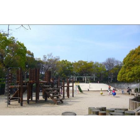 尼崎市水堂町マンション 周辺環境写真6 大井戸公園：406m