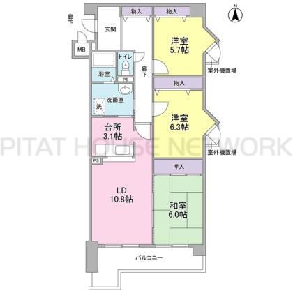  間取り図写真