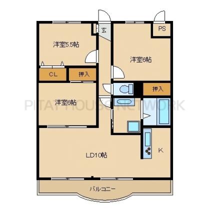  間取り図写真