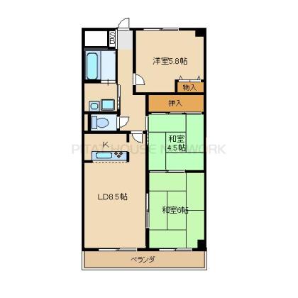  間取り図写真