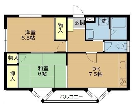 ドムールコスモス武庫之荘（武庫之荘５丁目）（402） 間取り図画像