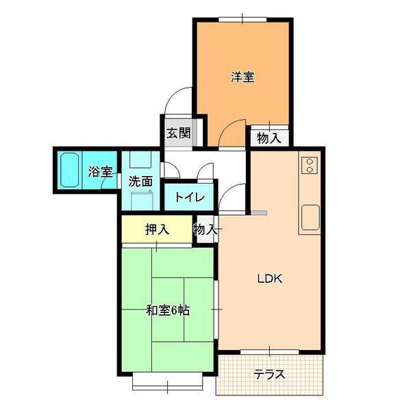 パークグリーン武庫之荘（102） 間取り図画像
