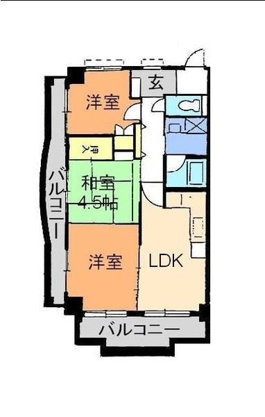 間取り図写真