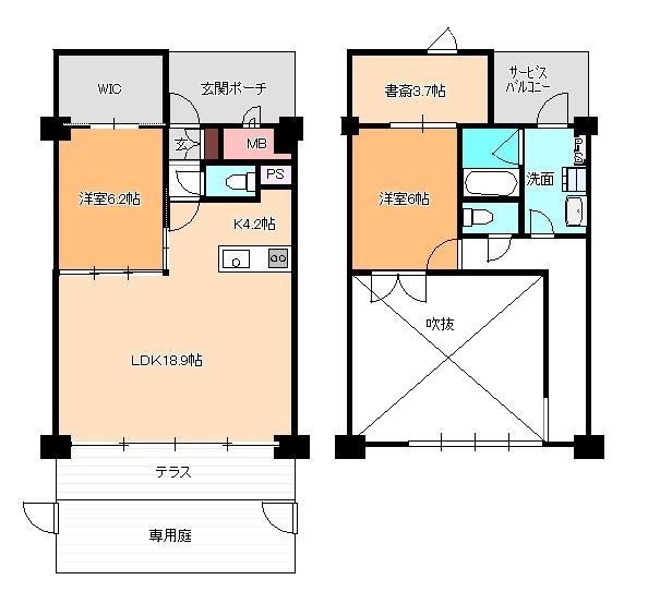  間取り図写真