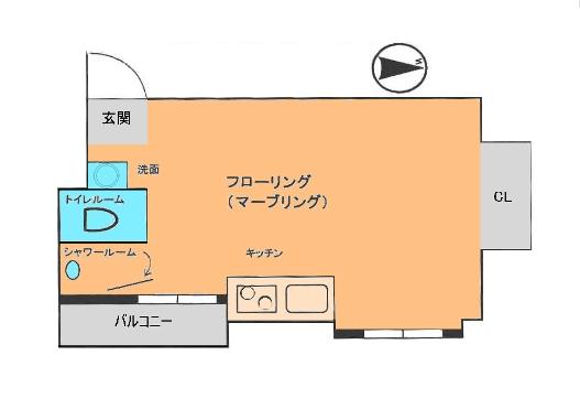  間取り図写真