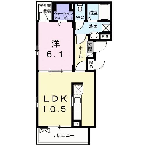 シャイン（201） 間取り図画像