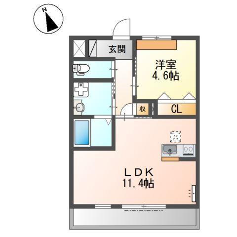 エトワールシャトーⅠ 間取り図画像