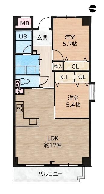  間取り図写真