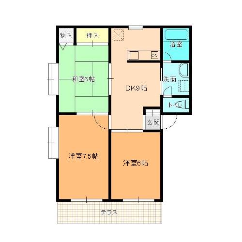  間取り図写真