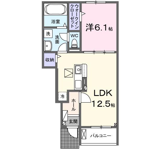 ライズ瑞穂（102） 間取り図画像