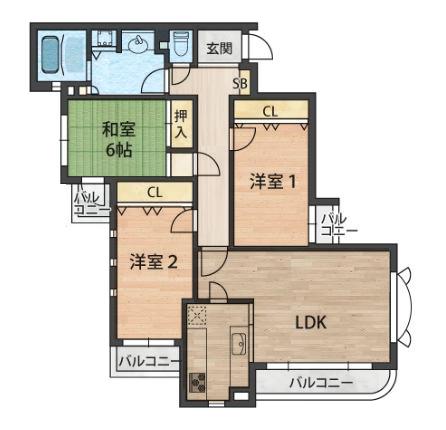  間取り図写真