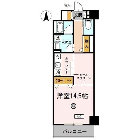 ル・ソレイユ（402） 間取り図画像