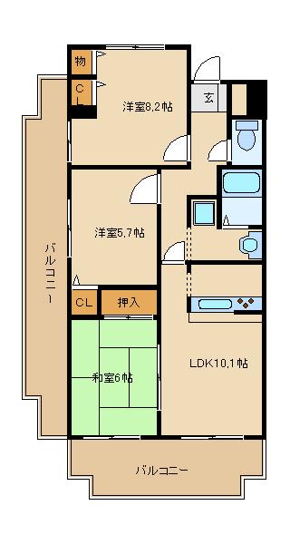  間取り図写真