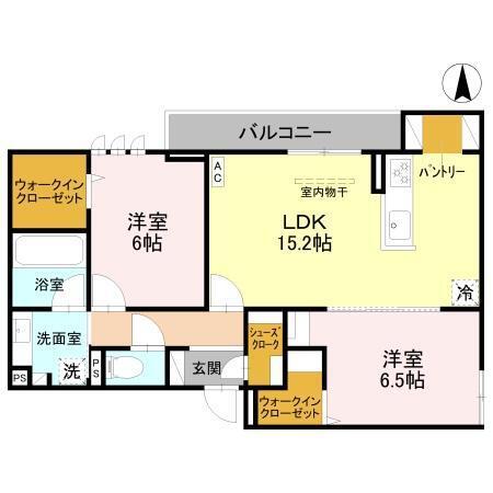 D-ROOM甲子園口（201） 間取り図画像