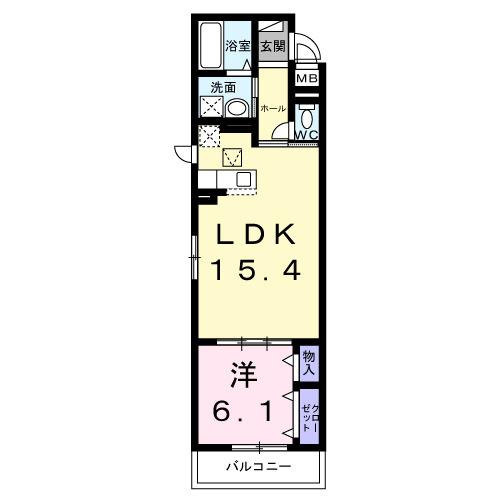 Ｂａｎｋｓｉａ（バンクシア）（104） 間取り図画像