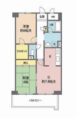 プリムヴェール（202） 間取り図画像