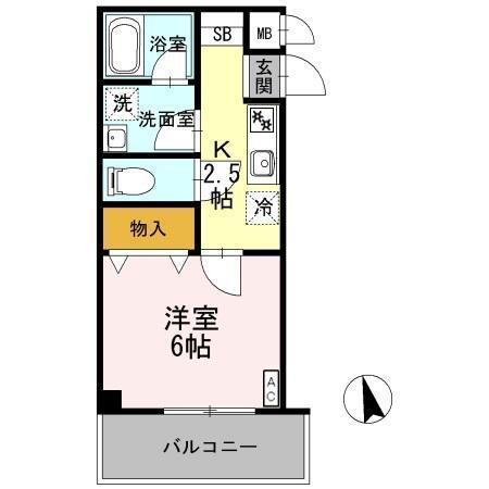 Marutaka（303） 間取り図画像