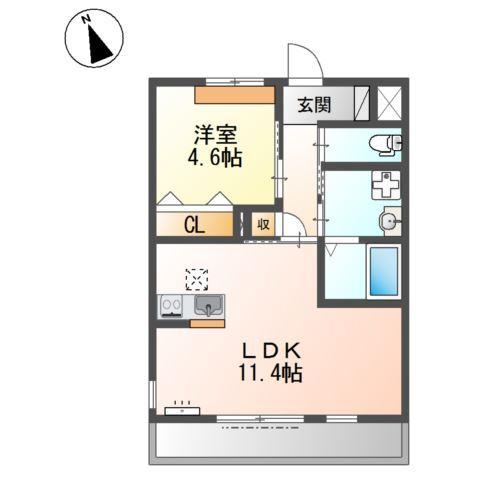 エトワールシャトーⅠ 間取り図画像