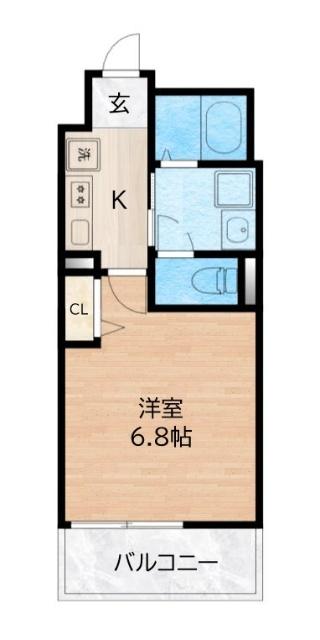 パークハウス大井戸（103） 間取り図画像