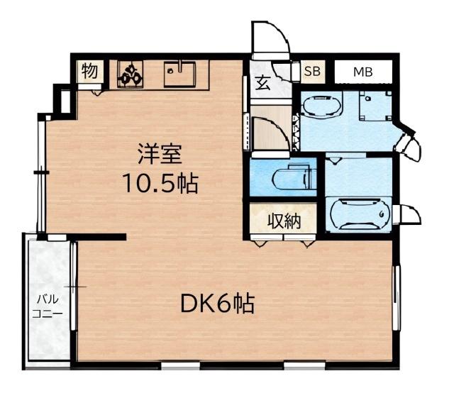  間取り図写真