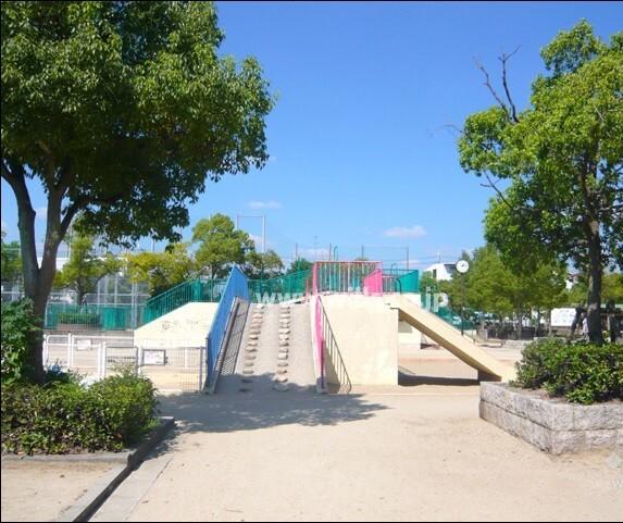 椀田公園：675m