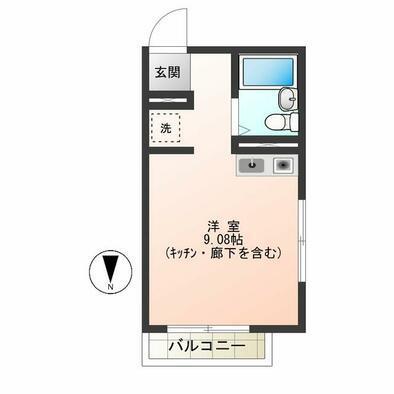 足立区千住東アパート 間取り図画像