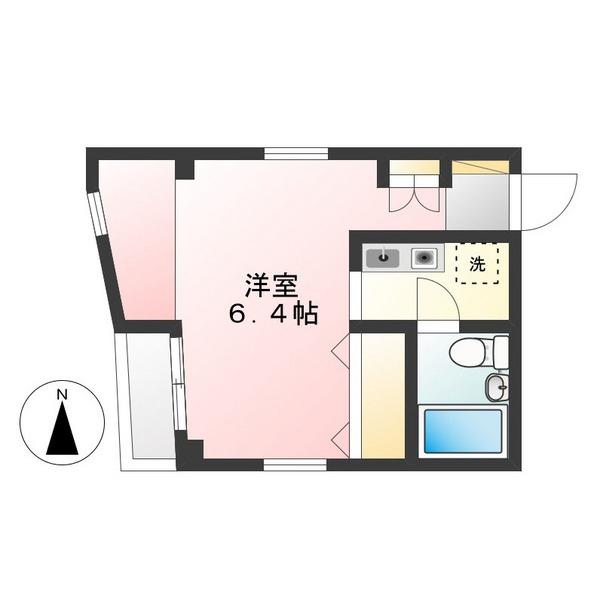 足立区千住中居町マンション 間取り図画像