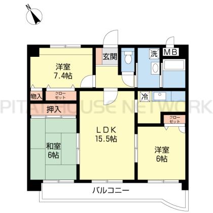  間取り図写真