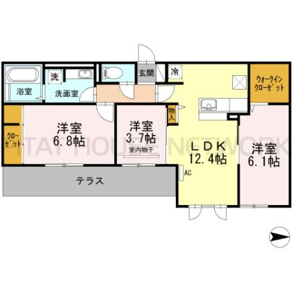  間取り図写真