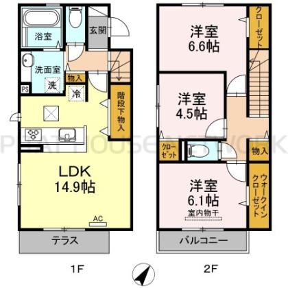  間取り図写真