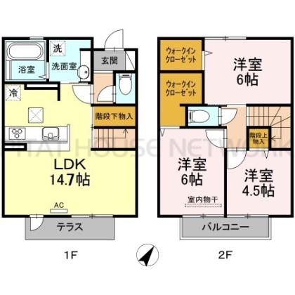  間取り図写真