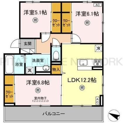  間取り図写真