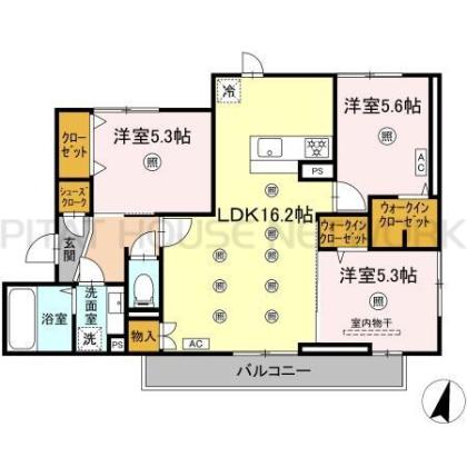  間取り図写真