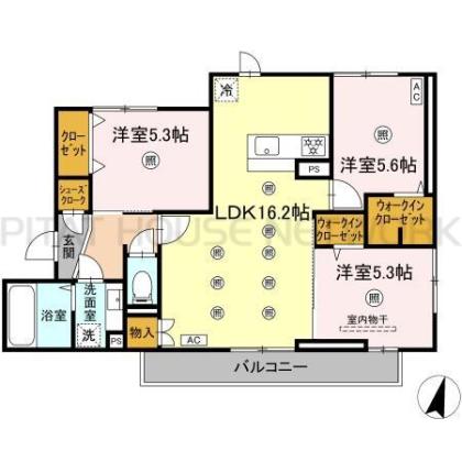  間取り図写真
