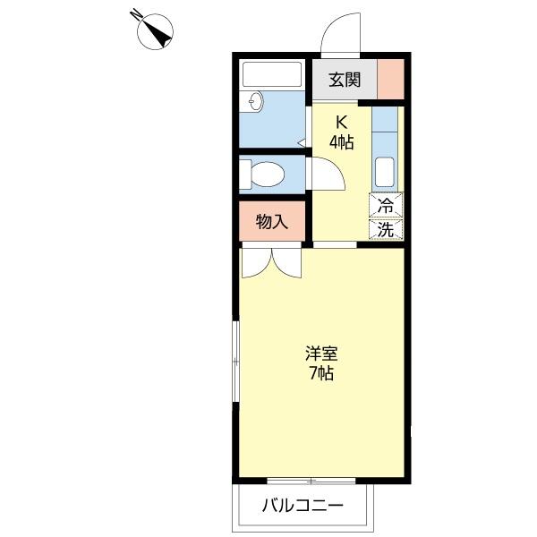 アドバンスＫ（0105） 間取り図画像