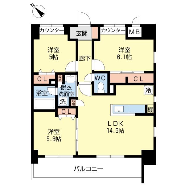  間取り図写真