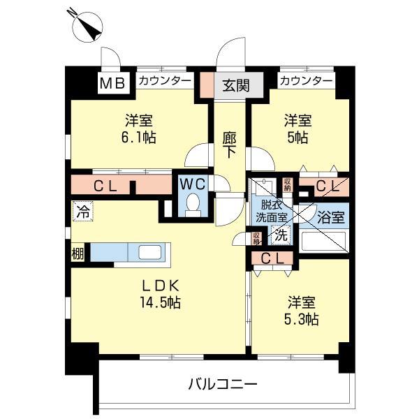  間取り図写真